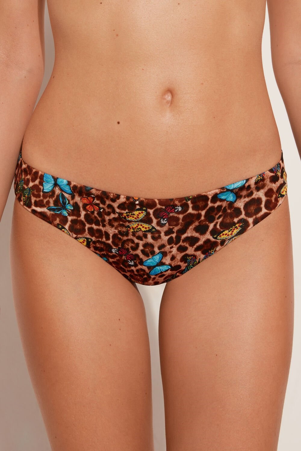 Animal Animal-print Butterfly Print 573v Tezenis Macu Butterfly Classic Bikini Bottoms | 061284-ROG