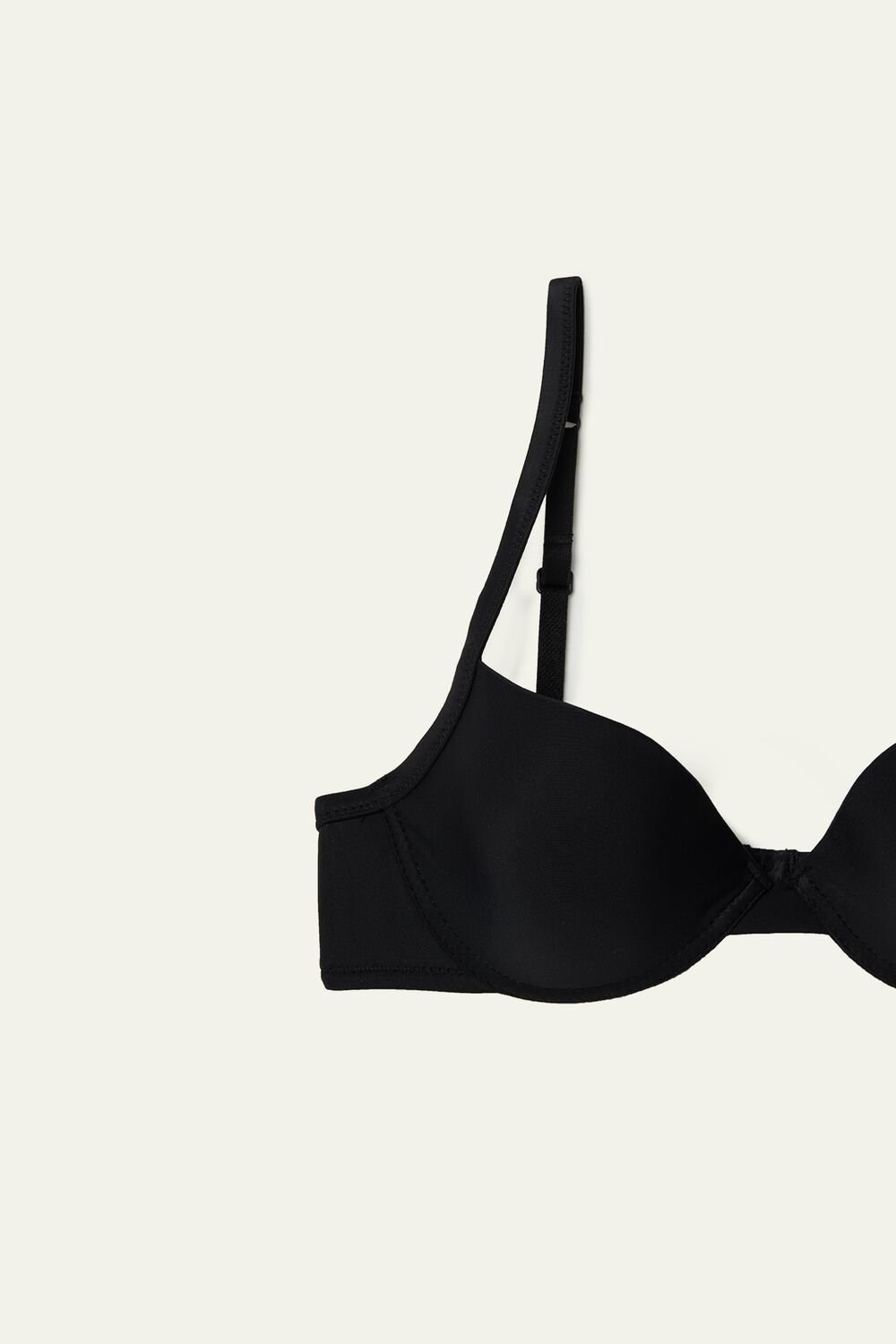 Black Black 019 Tezenis Athens Push-Up Bra in Microfiber | 957340-NFK