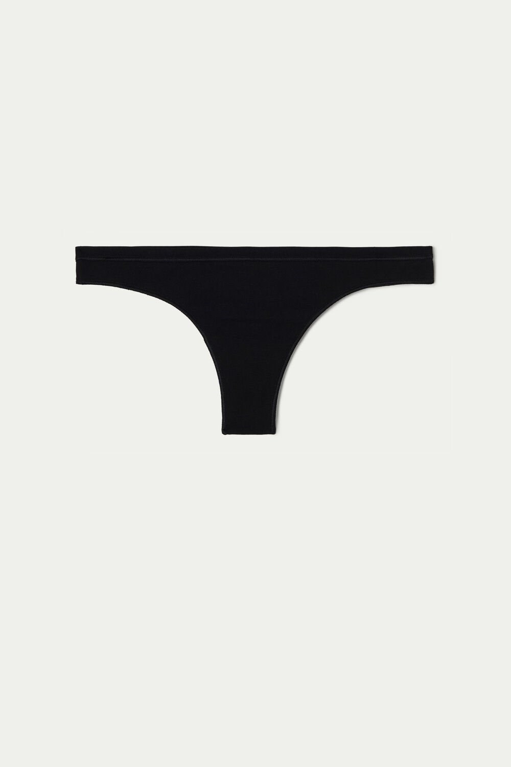 Black Black 019 Tezenis Cotton Cheeky Briefs | 647928-YMV