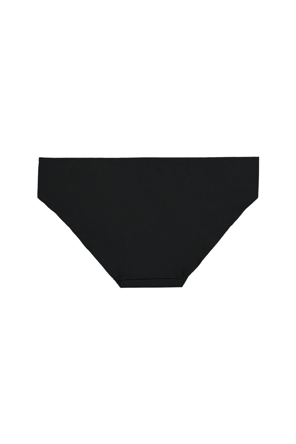 Black Black 019 Tezenis Laser-Cut Microfiber Briefs | 813459-MJI