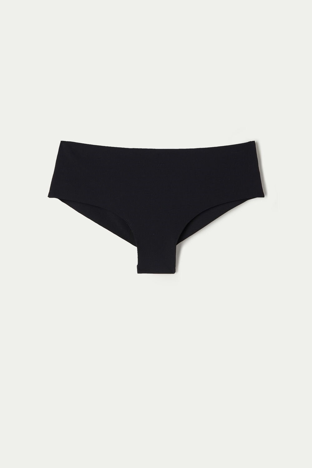 Black Black 019 Tezenis Laser-Cut Microfiber Recycled Lace Brazilian Panties | 830276-NZI