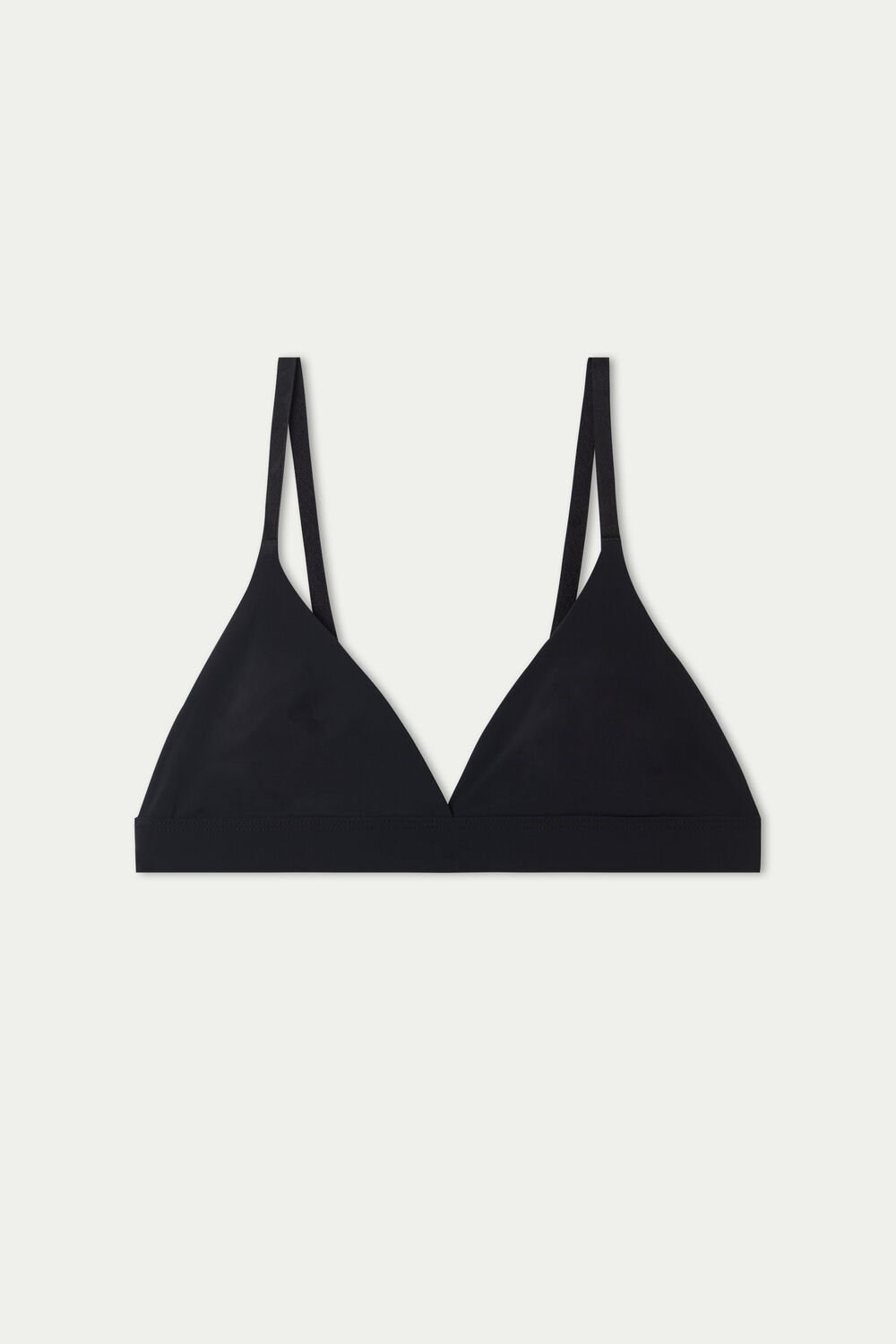 Black Black 019 Tezenis Lisbon Recycled Microfiber Triangle Bra | 672035-FXZ