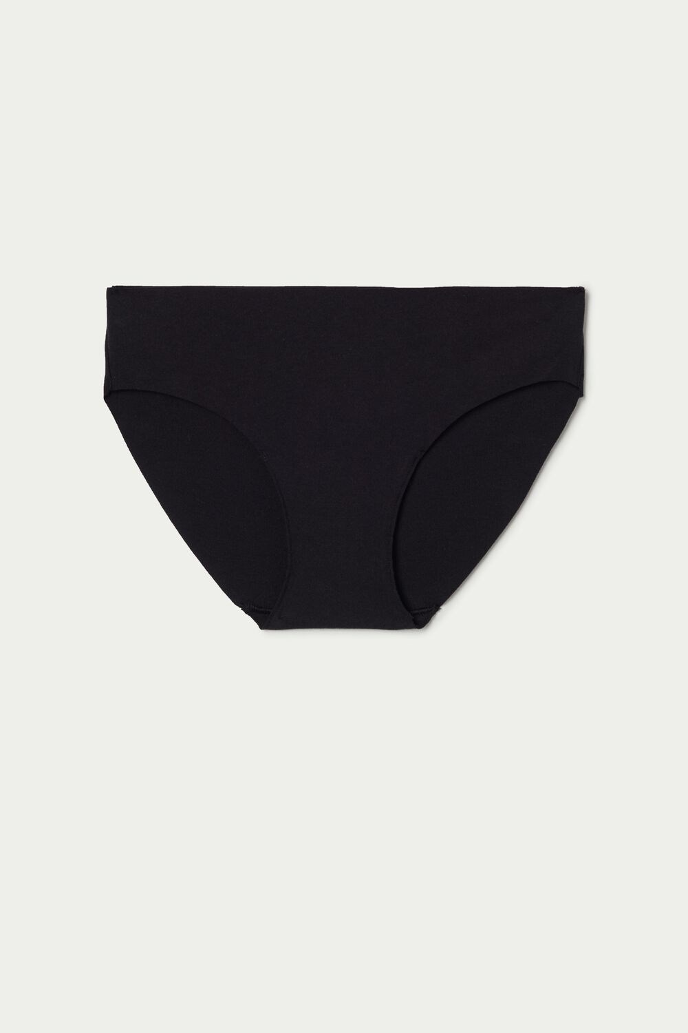 Black Black 019 Tezenis Seamless Cotton Briefs | 527149-KGR