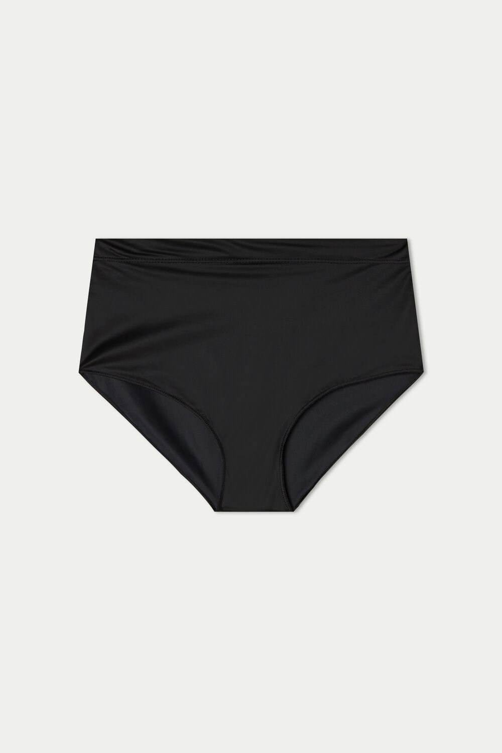 Black Black 019 Tezenis Ultralight High-Waisted Shaping Panties | 709536-DEZ