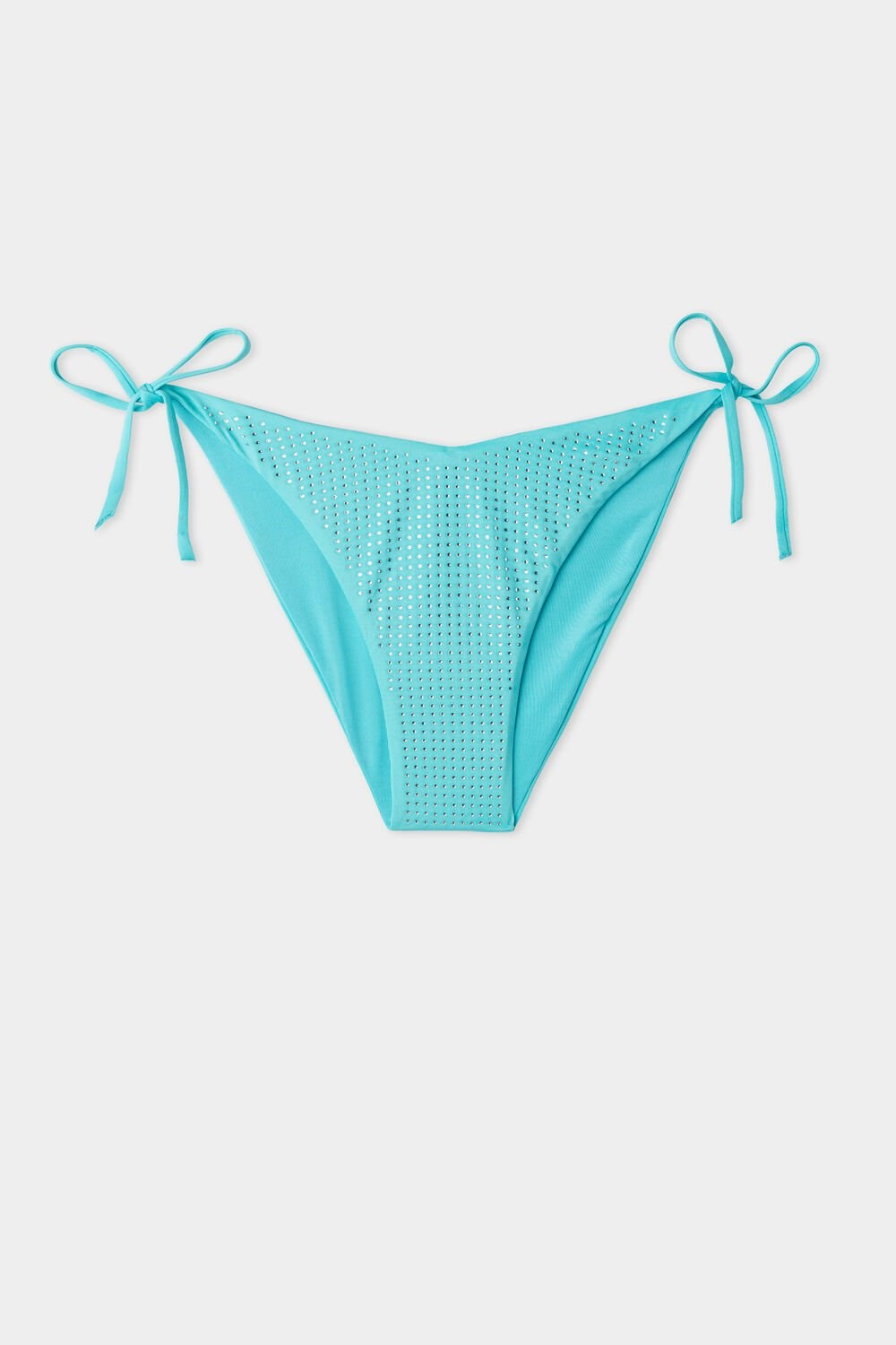 Blue Marine Turquoise 619v Tezenis Chic Riviera Tied Bikini Bottoms | 468923-BUQ