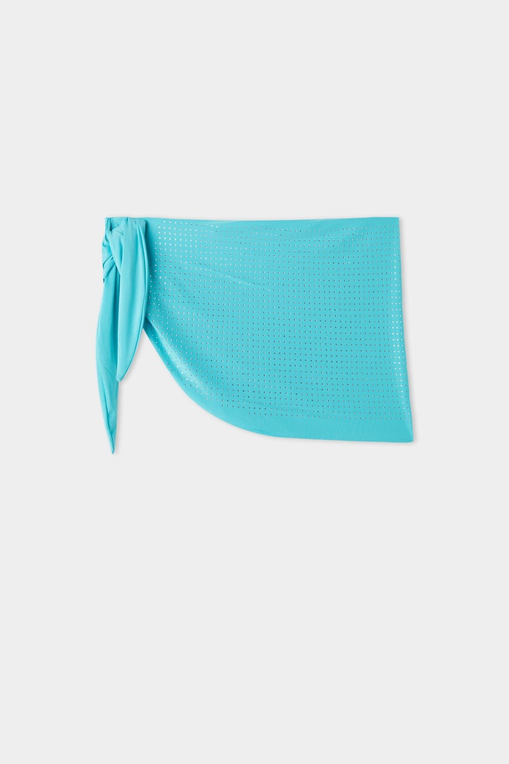 Blue Marine Turquoise 619v Tezenis Chic Riviera Pareo Mini Skirt | 507824-OKA