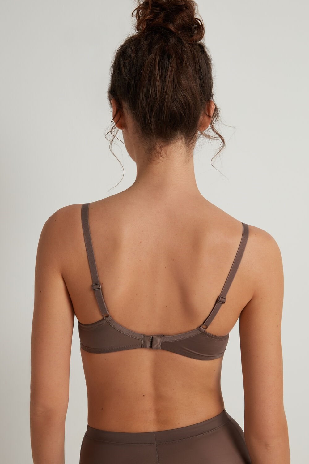 Brown Almond 808v Tezenis Paris Ultralight Shaping Balconette Bra | 280975-HAF