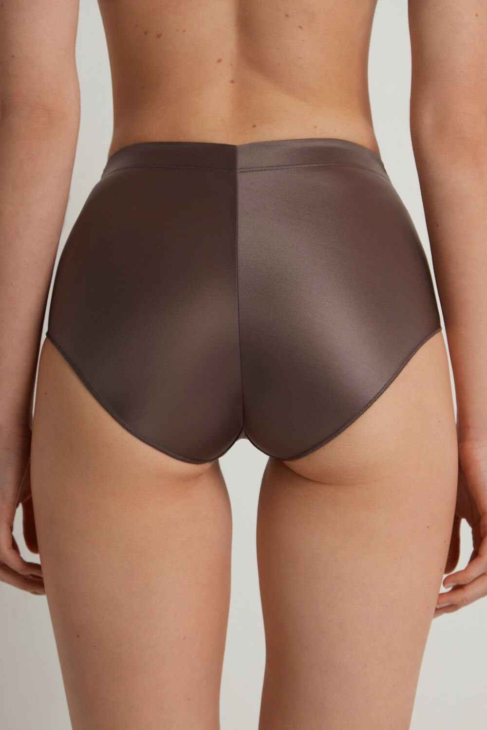 Brown Almond 808v Tezenis Ultralight High-Waisted Shaping Panties | 670841-PGV