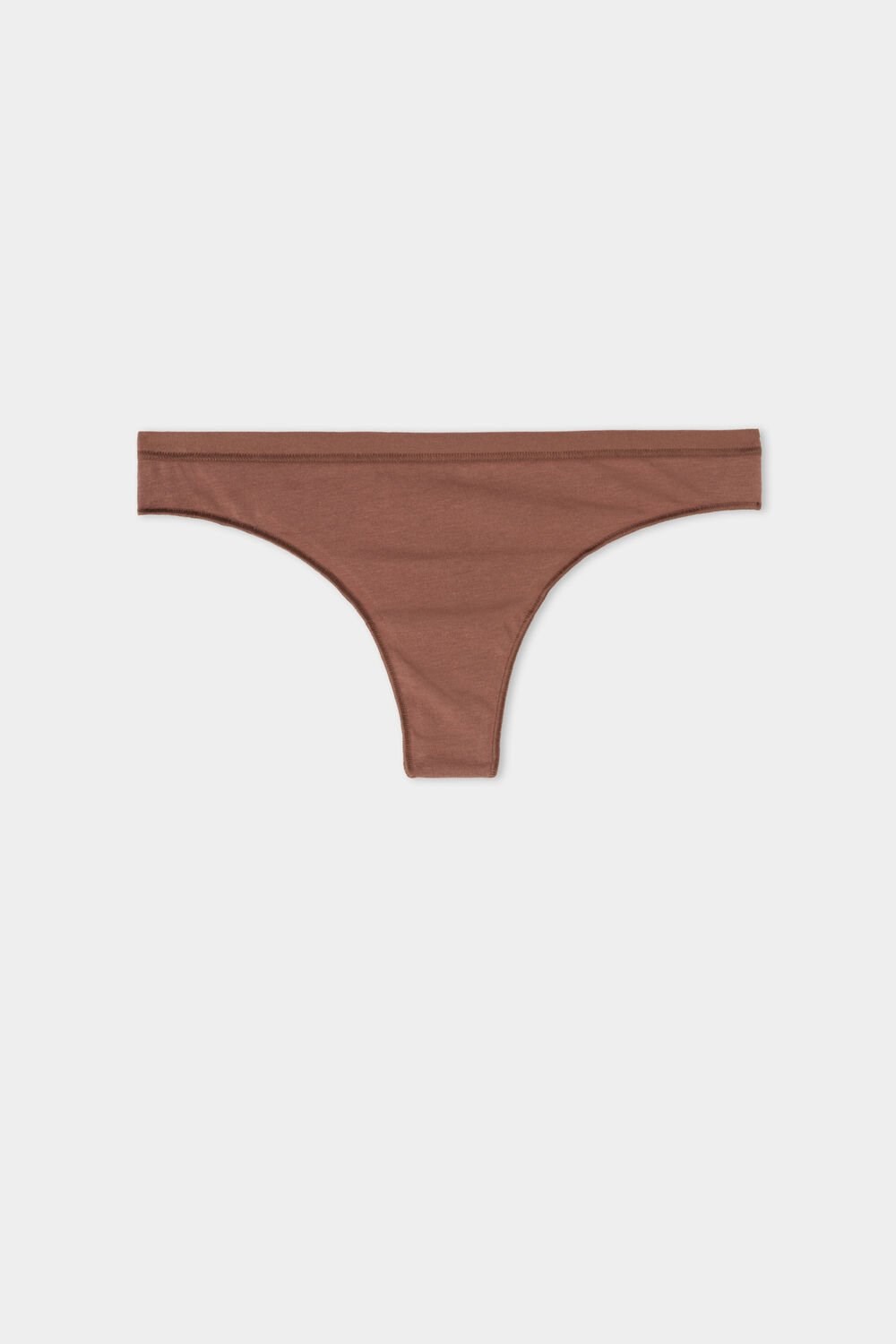 Brown Earth Brown 633v Tezenis Cotton G String | 362749-MDU