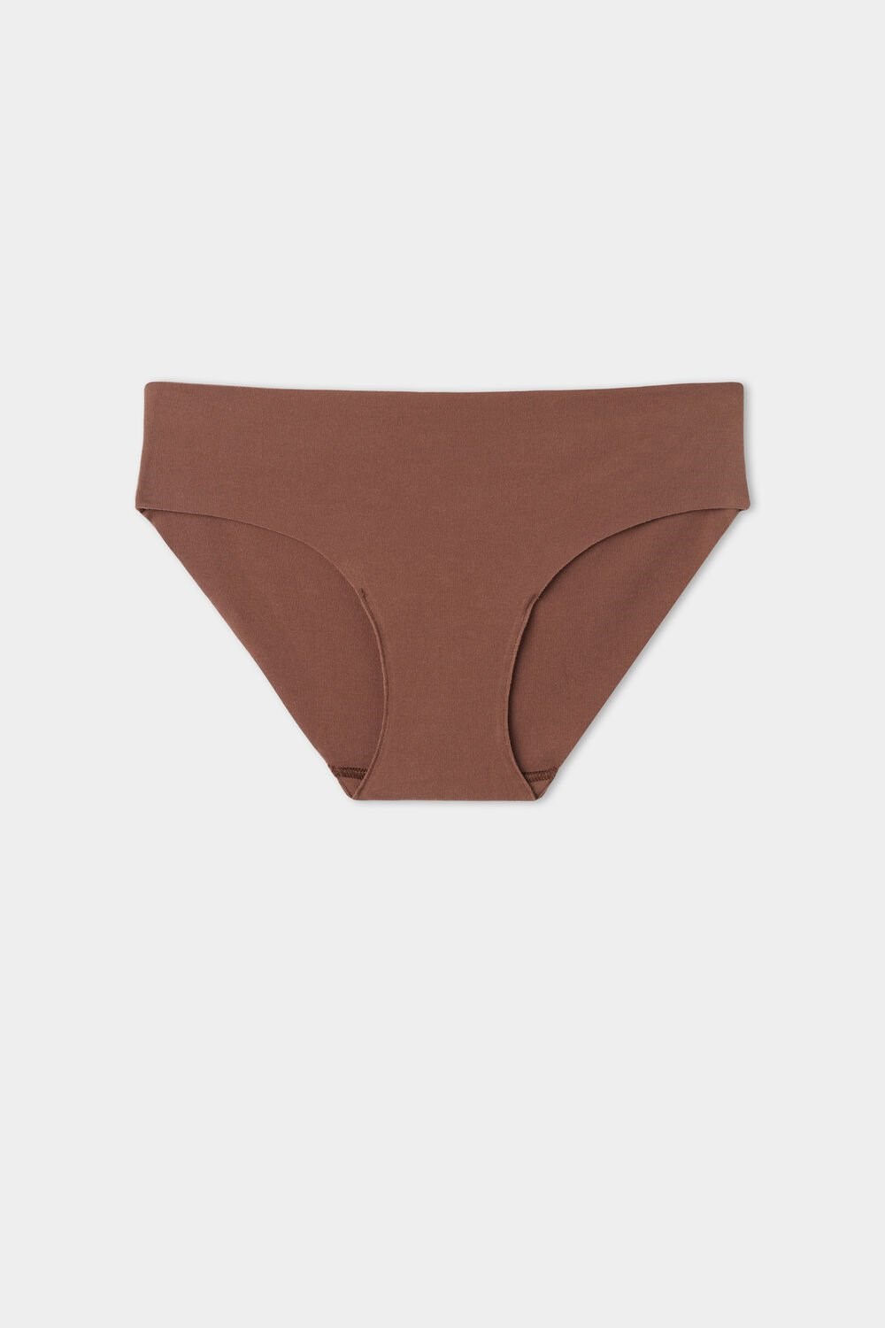 Brown Earth Brown 633v Tezenis Seamless Cotton Briefs | 079153-MHA