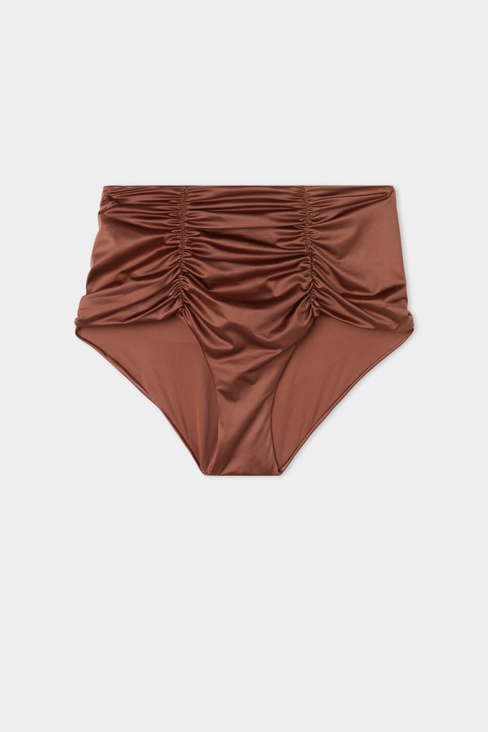 Brown Medium Brown 545v Tezenis Elegant Dream High-Waisted Panties | 261395-CXG