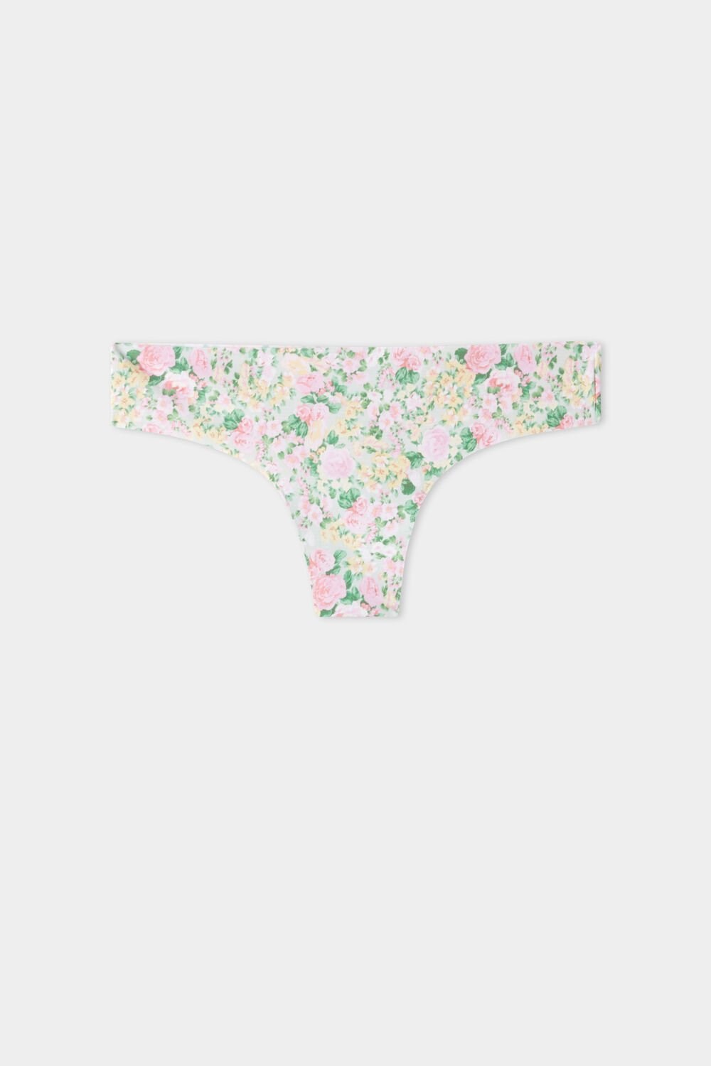 Floral Pastel Country Print 636v Tezenis Raw Edge Brazilian Brief in Printed Microfiber | 253817-LBG