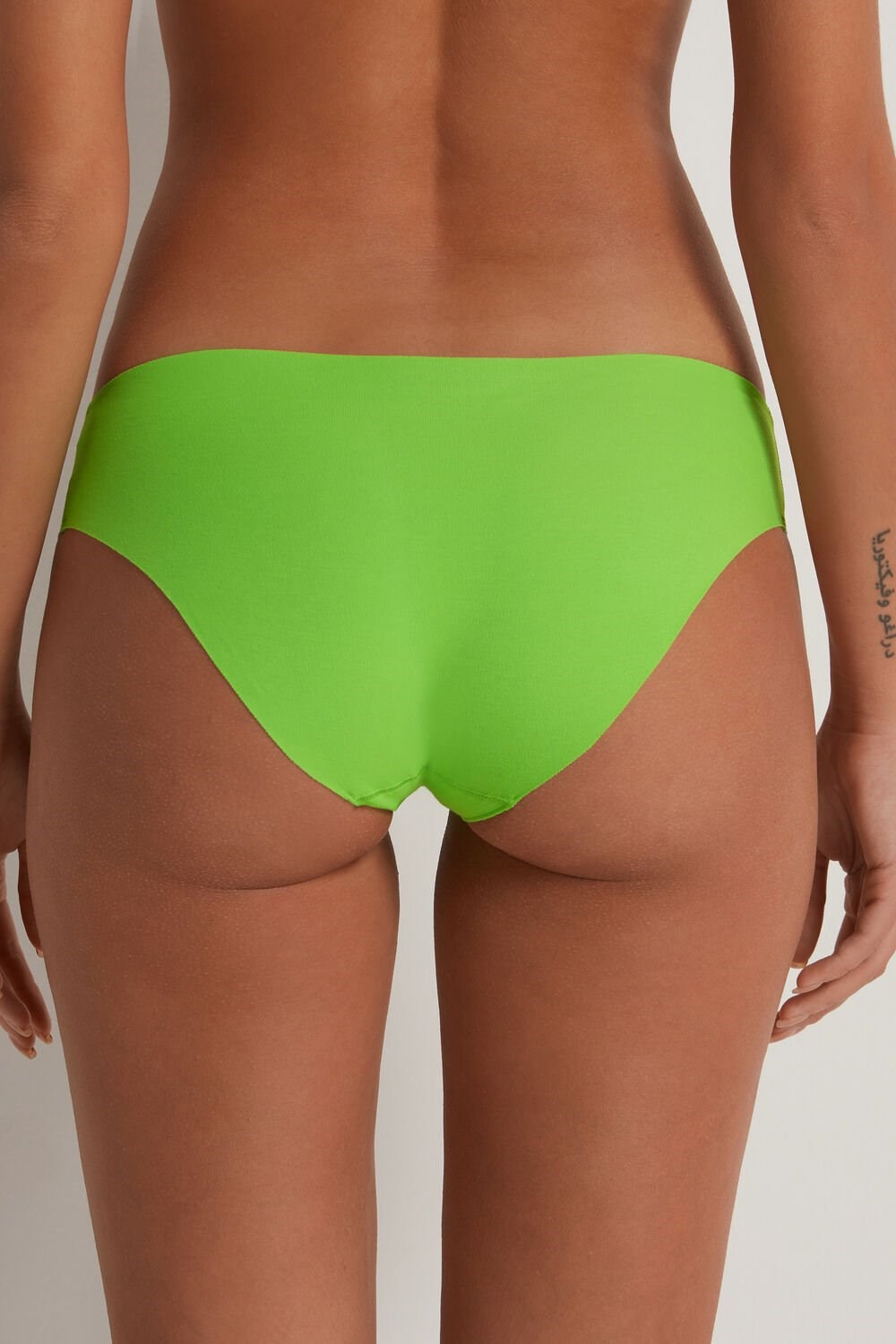 Green Apple Green 308v Tezenis Seamless Cotton Briefs | 210768-CZI