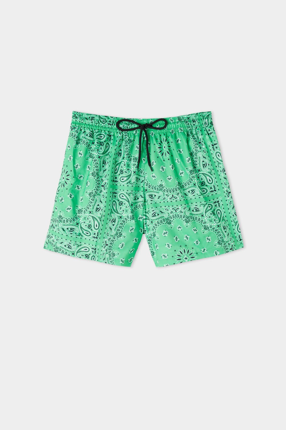 Green Mint Green Bandana Print 623v Tezenis Printed Swim Trunks | 963857-DGU