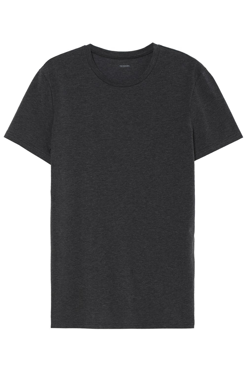 Grey Dark Gray Heather 4987 Tezenis Stretch Cotton T-Shirt | 324870-WQH