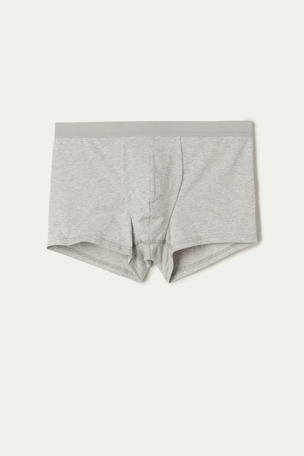 Grey Light Gray Heather 031 Tezenis Stretch Cotton Boxer Brief | 496783-KXV