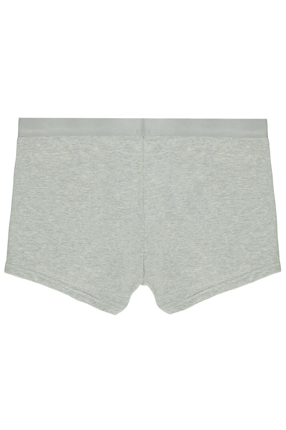 Grey Light Gray Heather 031 Tezenis Stretch Cotton Boxer Brief | 496783-KXV