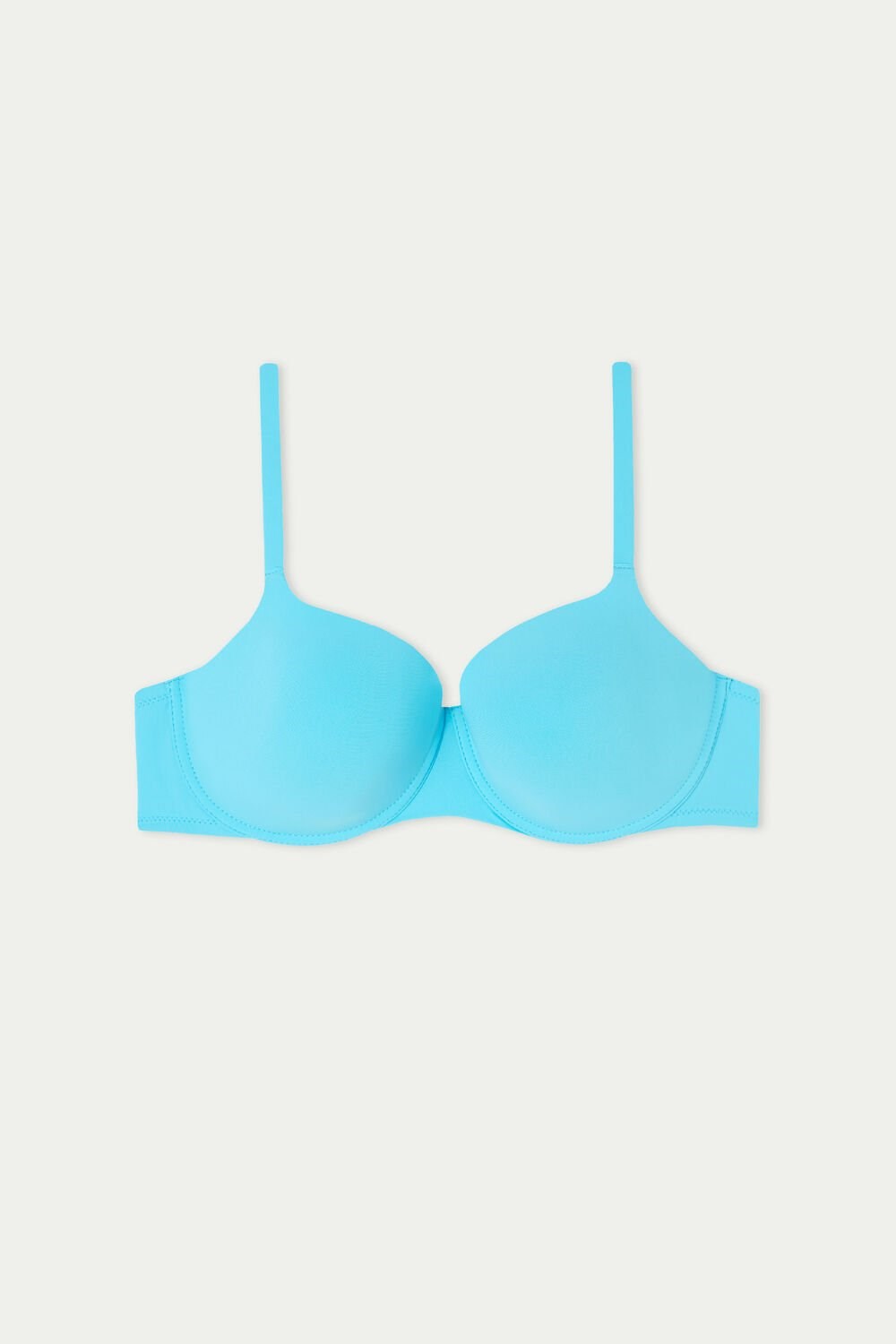 Light Blue Bright Blue 257v Tezenis Prague Full Cover Balconette Bra | 941230-BHN