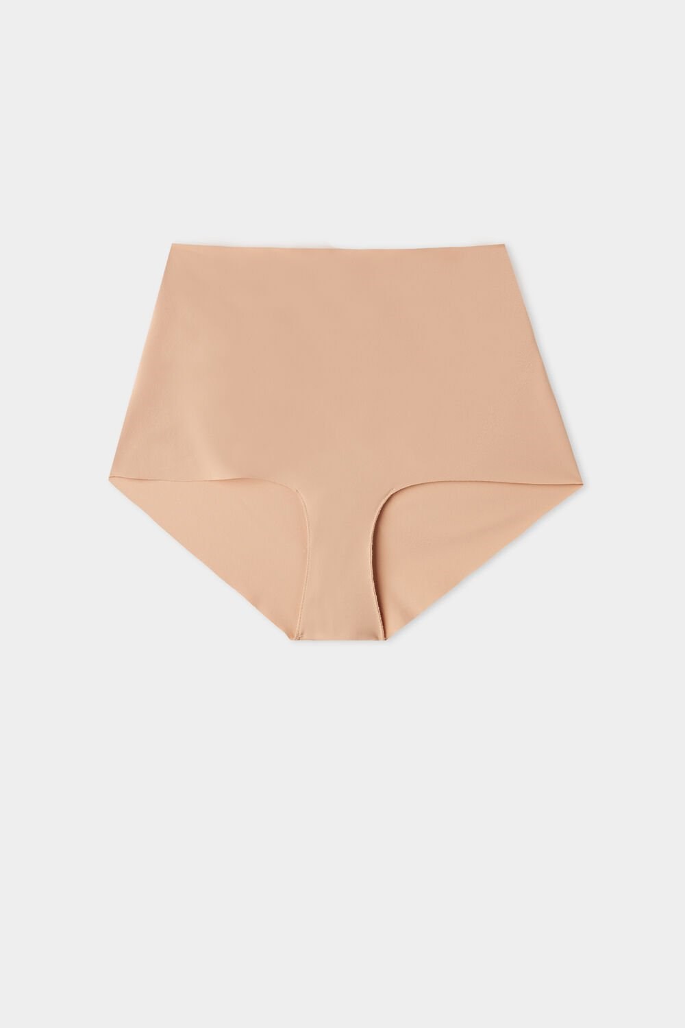 Nude Natural Blush 1905 Tezenis High-Waisted Raw-Cut Microfiber Hipsters | 613970-SCI