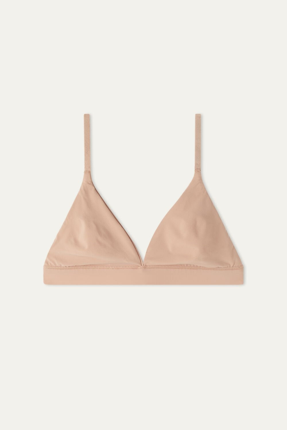 Nude Natural Blush 1905 Tezenis Lisbon Recycled Microfiber Triangle Bra | 238475-VMS