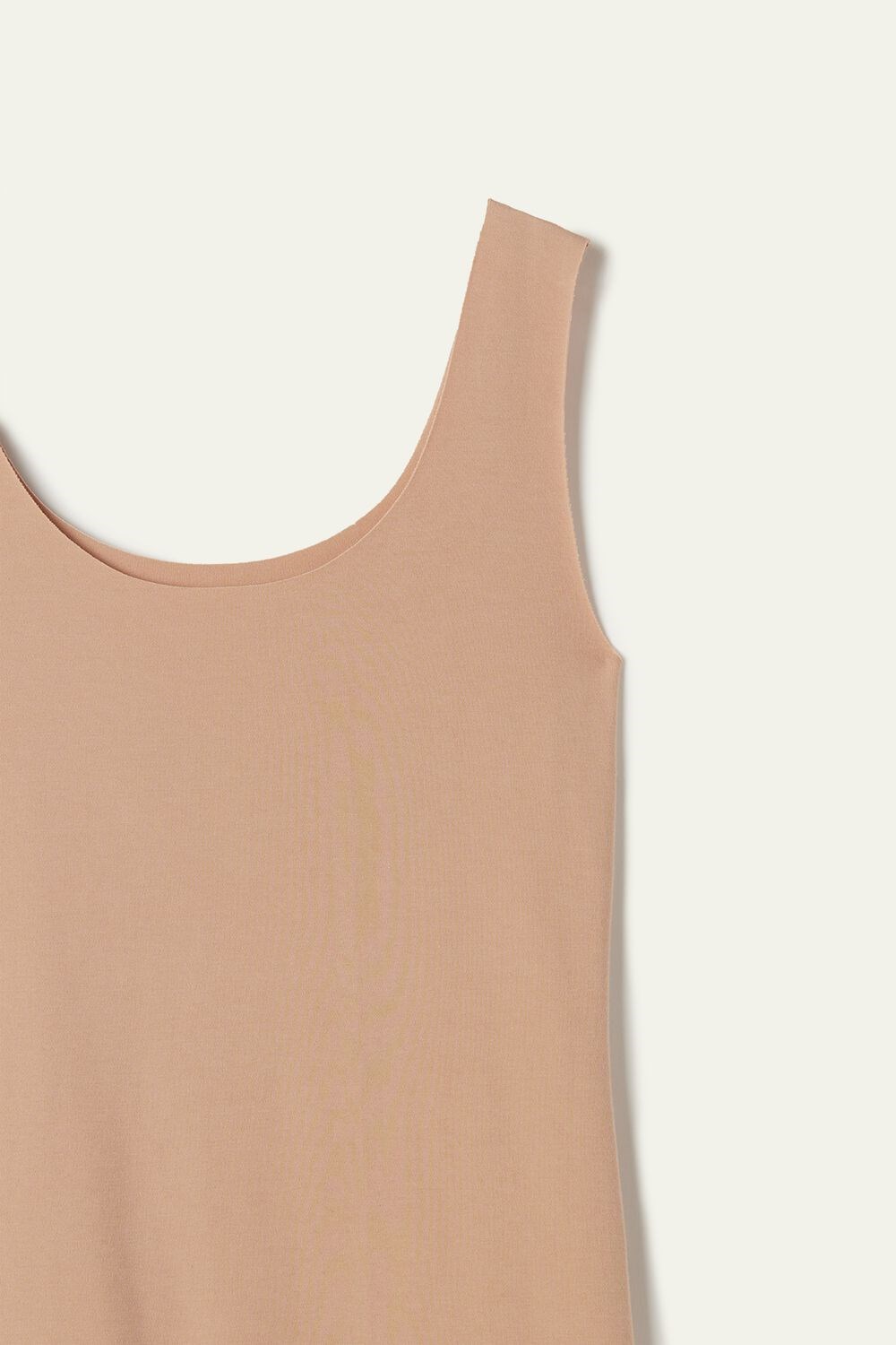 Nude Natural Blush 1905 Tezenis Raw-Cut Cotton Camisole | 153869-SIQ