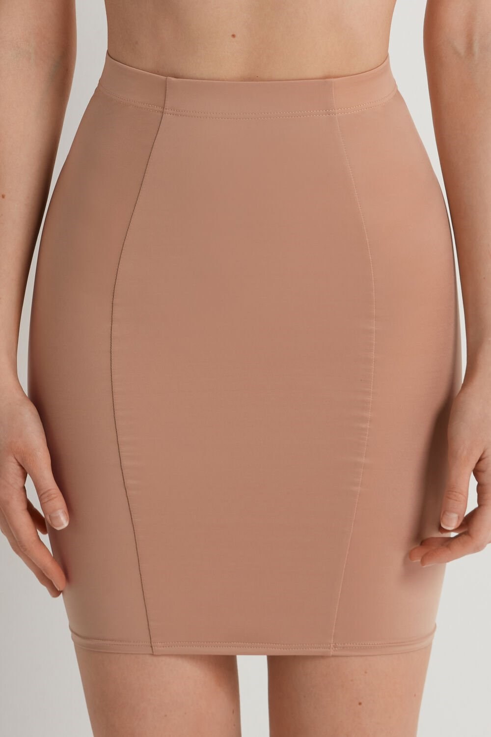 Nude Natural Blush 1905 Tezenis Ultralight Shaping High-Waist Underskirt | 147308-ROZ