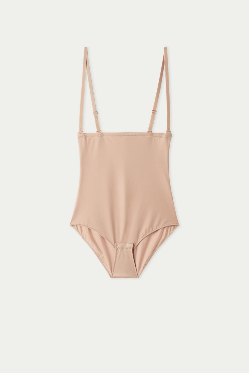 Nude Natural Blush 1905 Tezenis Ultralight Shaping High Panties with Straps | 168049-IEK