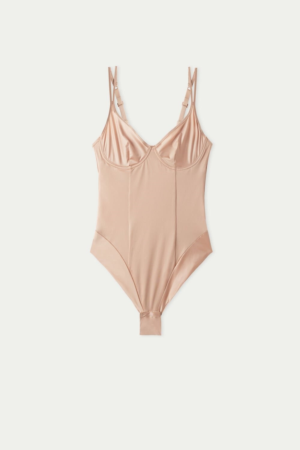 Nude Natural Blush 1905 Tezenis Ultralight Shaping Balconette Bodysuit | 659872-TKN