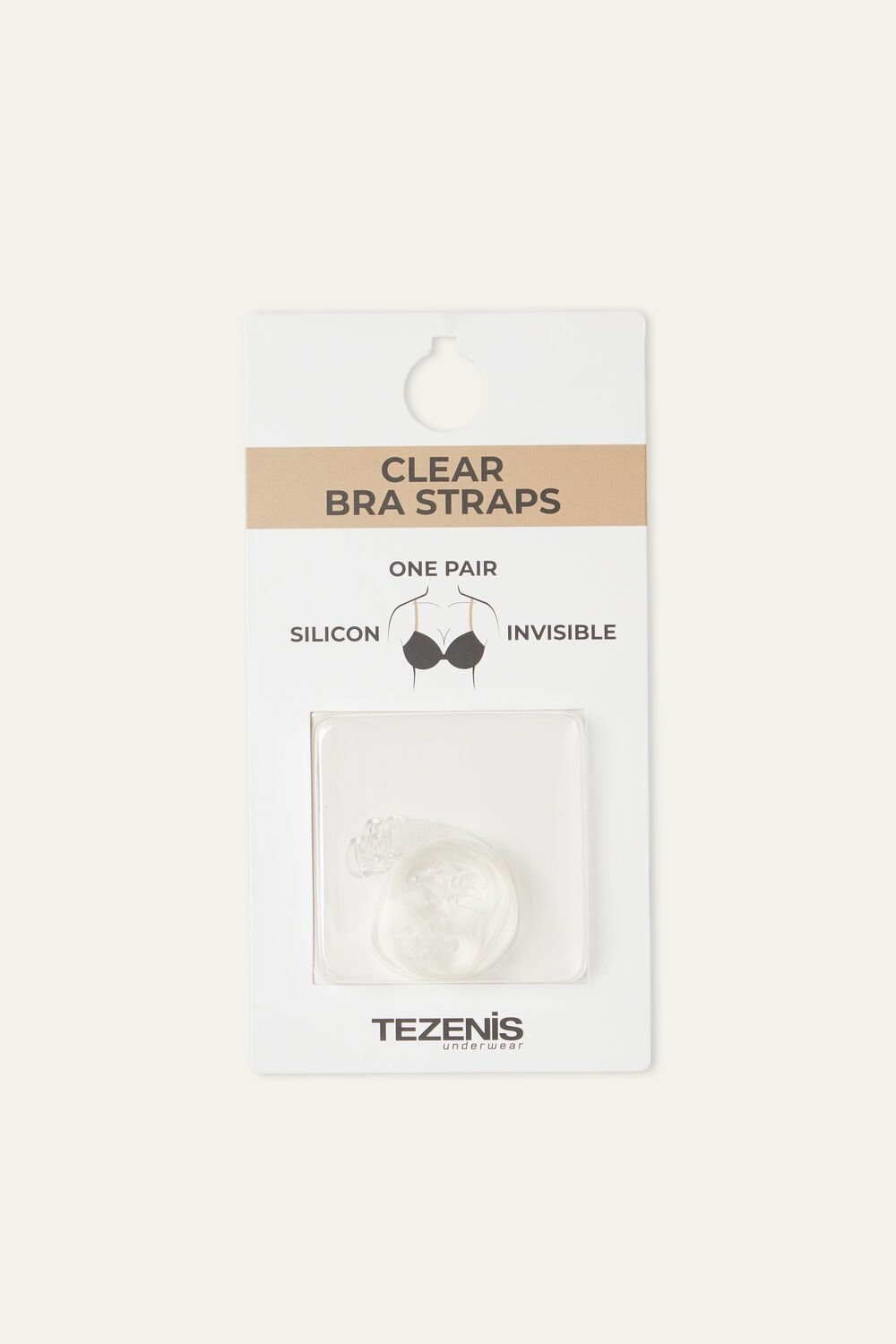 Nude Sheer 164 Tezenis Clear Silicone Straps | 759648-HXA