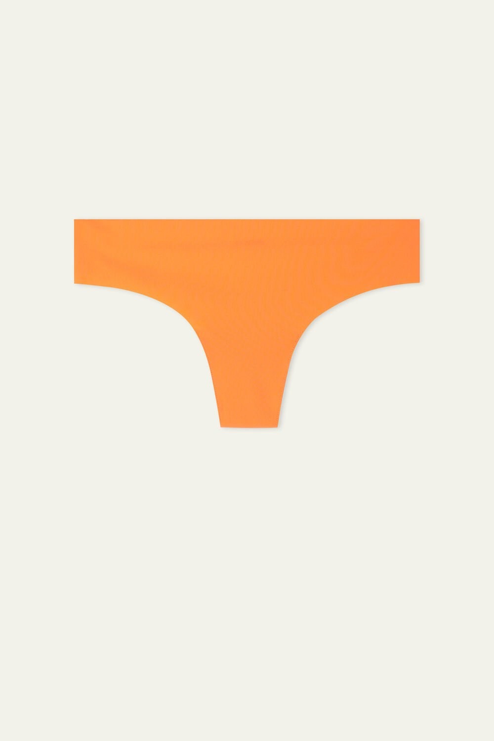 Orange Pastel Orange 253v Tezenis Raw-Edge Microfiber Cheeky | 469105-AWD