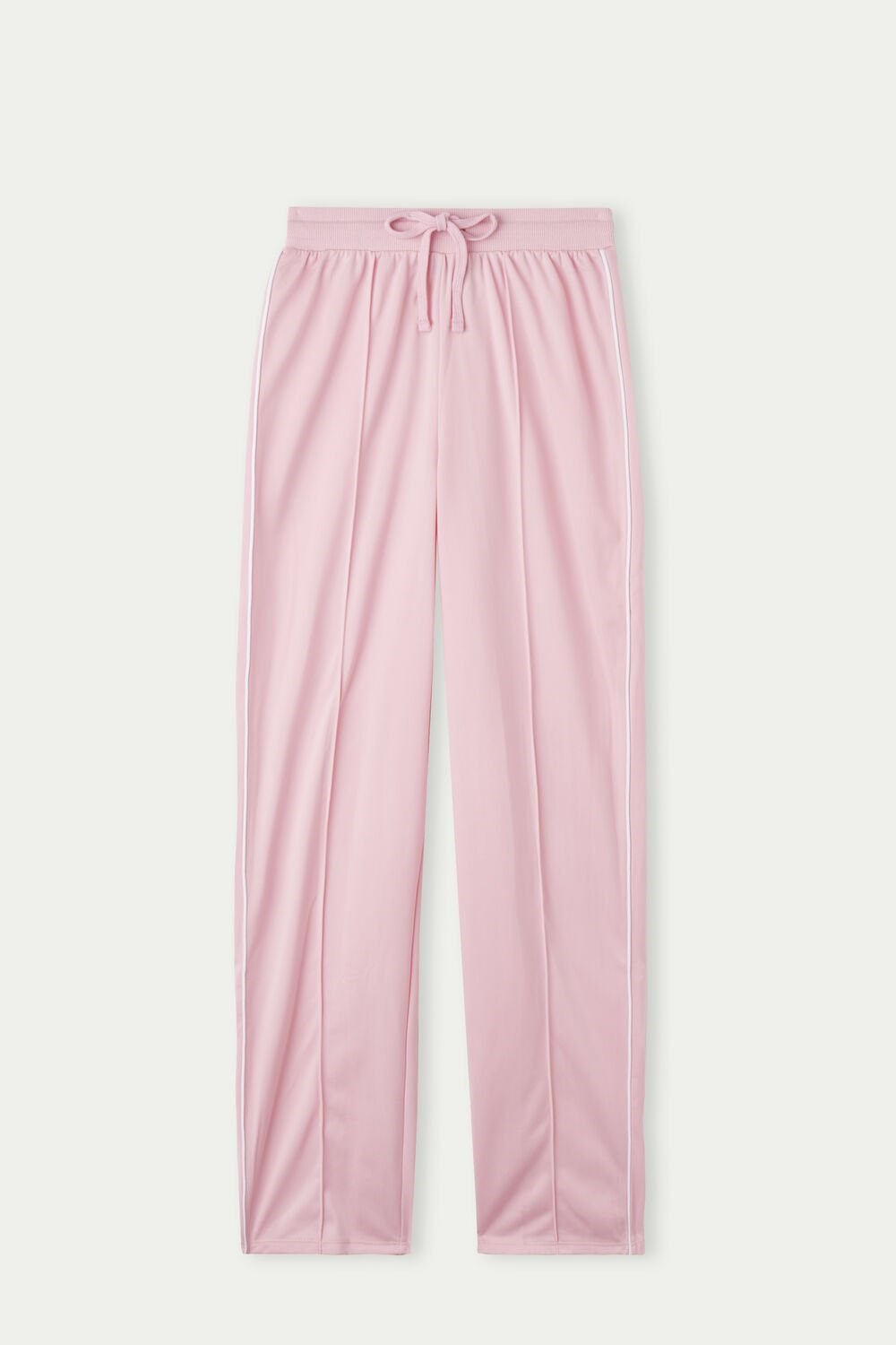 Pale Pink Baby Pink 279v Tezenis Knit Sweatpants with Piping | 687235-MTE