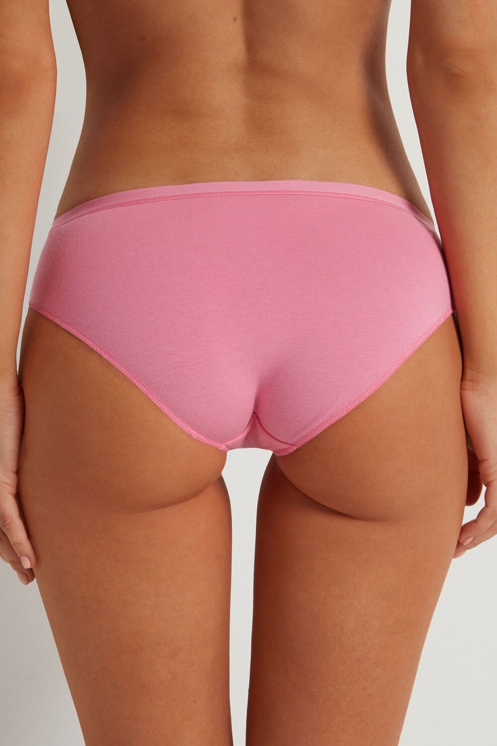 Pink Bright Pink 282v Tezenis Cotton Panties | 069257-YAR