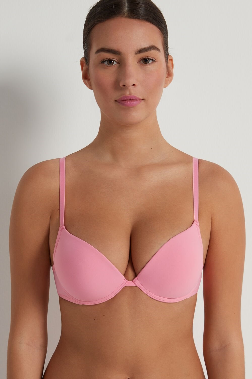 Pink Bright Pink 282v Tezenis Los Angeles Super Push-up Bra in Microfiber | 925830-NIK