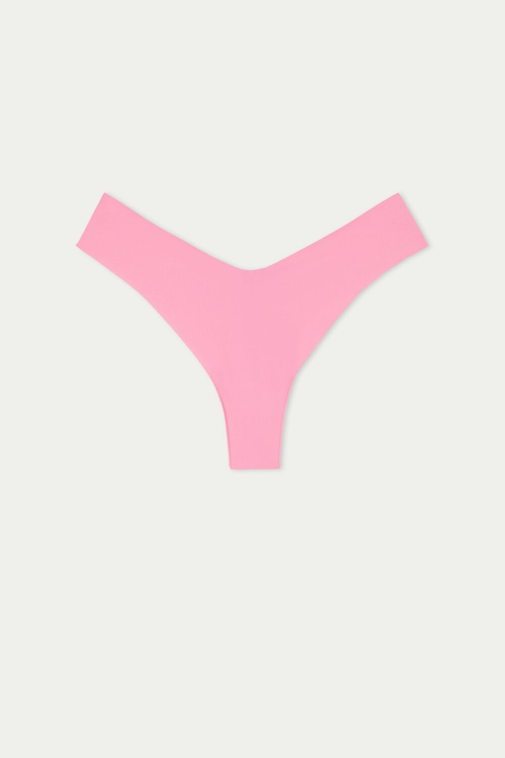 Pink Bright Pink 282v Tezenis Microfiber V-Shaped Laser-Cut Brazilian Panties | 037249-JCV