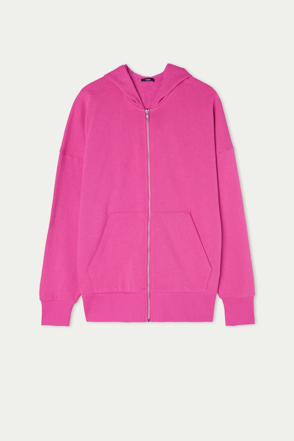 Pink Fuchsia Pink 286v Tezenis Long-Sleeve Zip-Up Hoodie | 526174-SWI