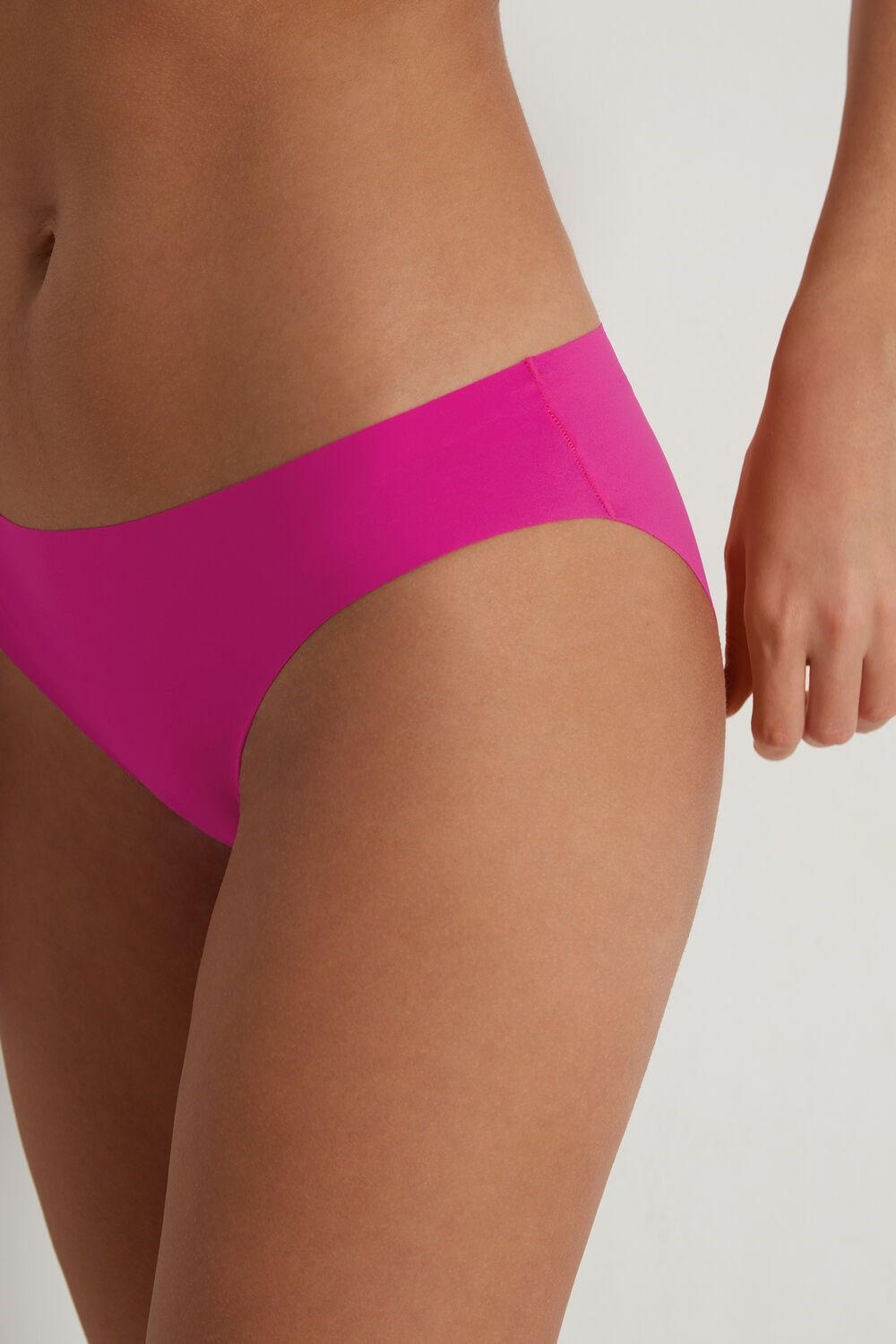 Pink Summer Fuchsia 534v Tezenis Laser-Cut Microfiber Briefs | 675380-TZI