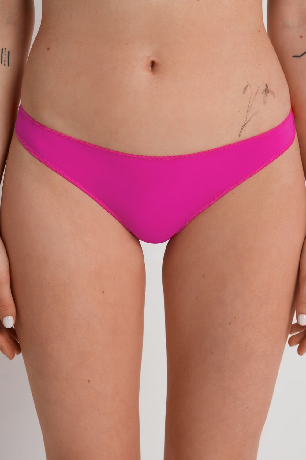 Pink Summer Fuchsia 534v Tezenis Microfiber G String | 798251-WTL