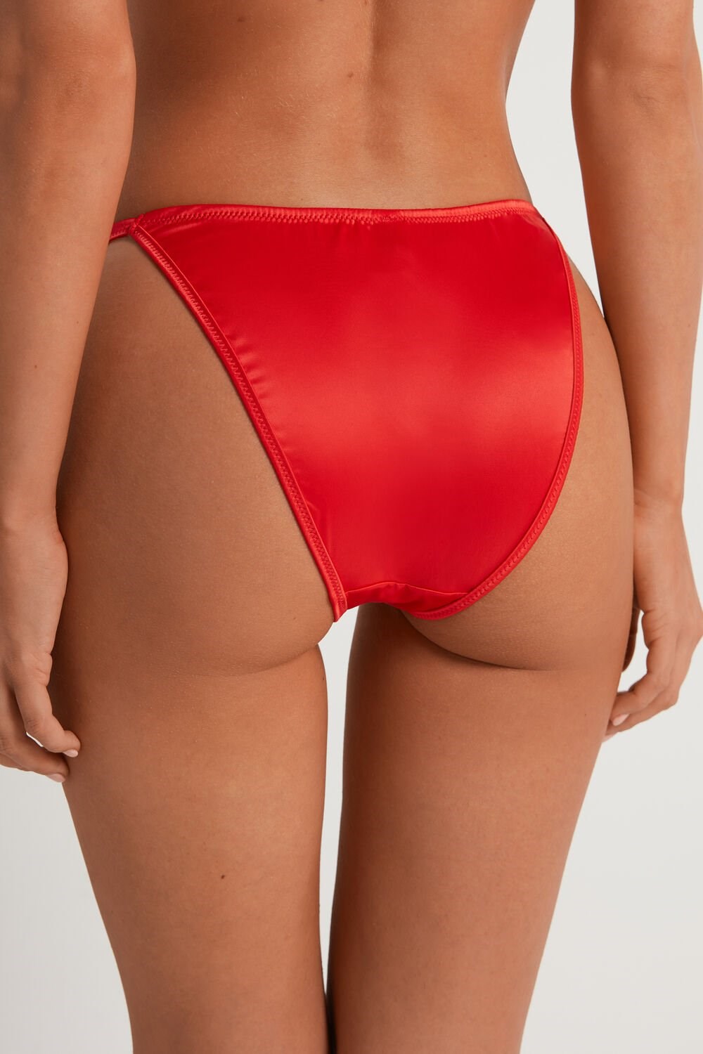 Red New Red 276v Tezenis Love Potion High-Cut String Panties | 975640-JFH