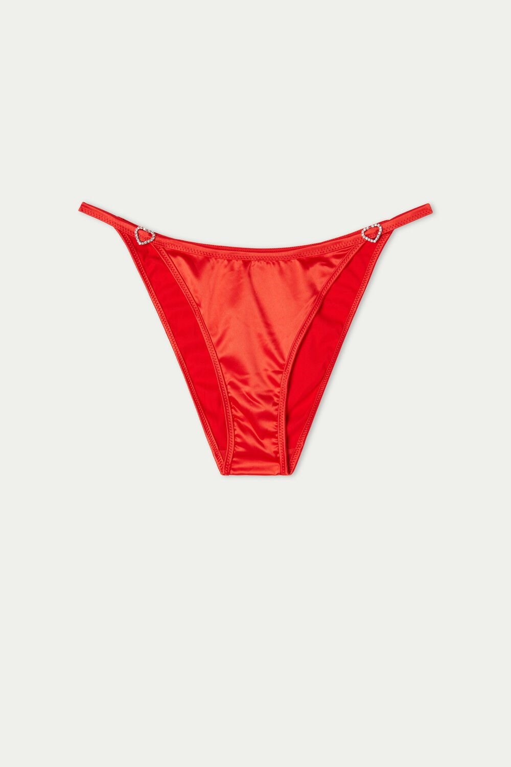 Red New Red 276v Tezenis Love Potion High-Cut String Panties | 975640-JFH