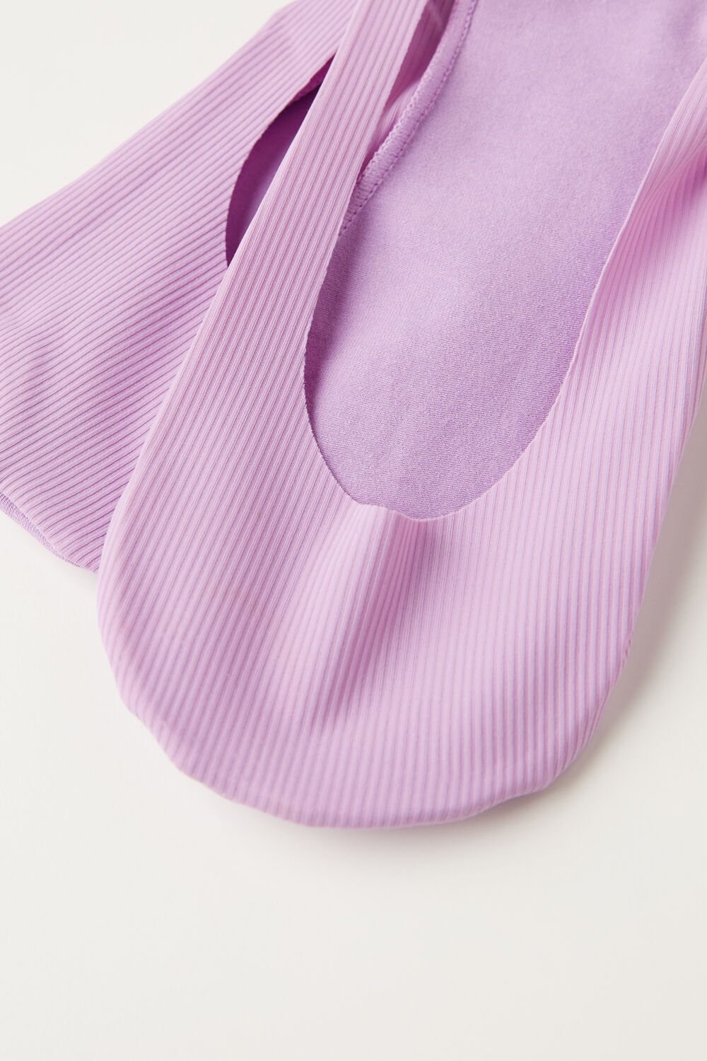 Violet Lilac 467v Tezenis Ribbed Cotton Shoe Liners | 136492-YJV