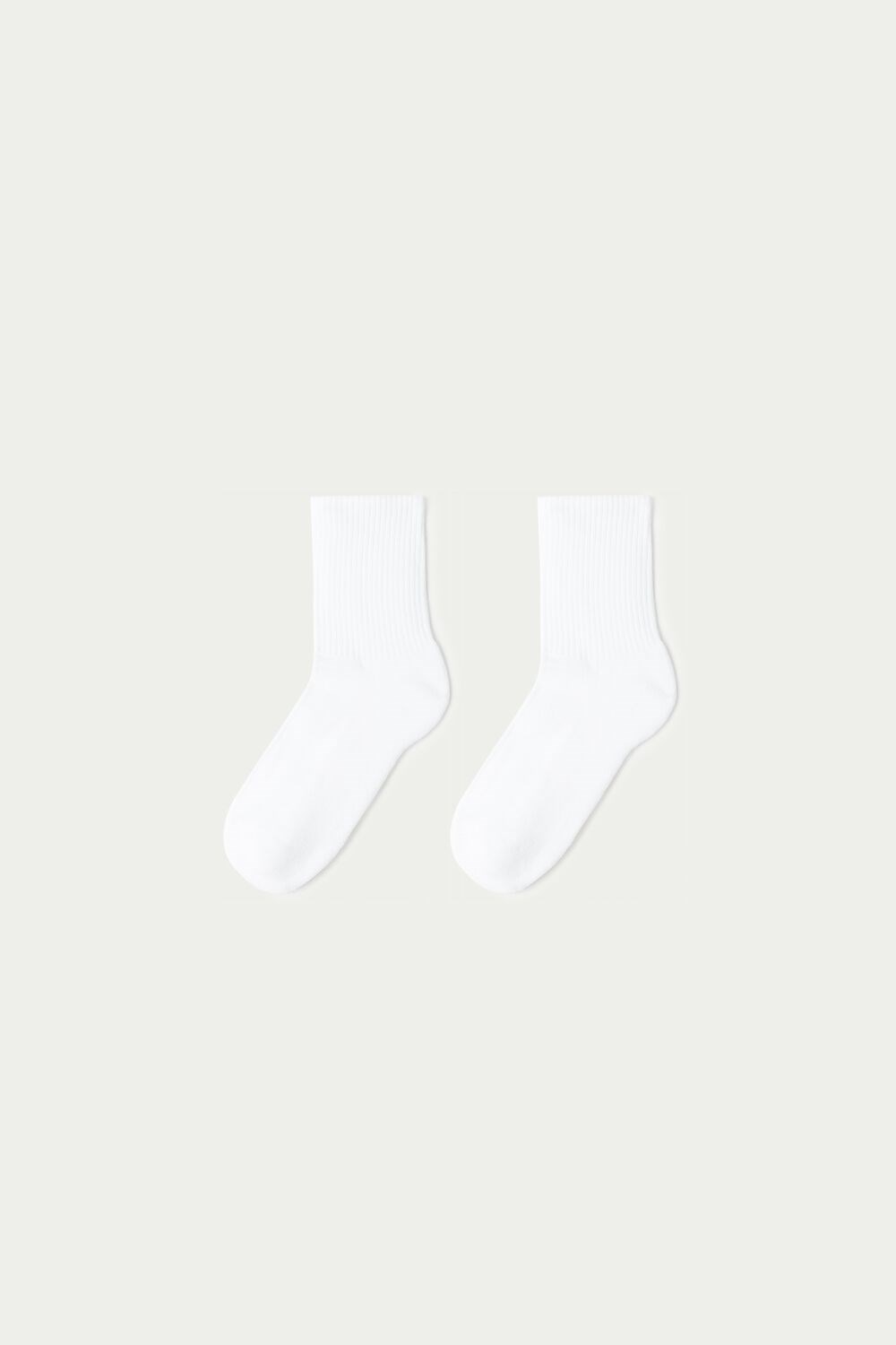 White White 001 Tezenis 3 X Short Sport Socks | 748561-UCE