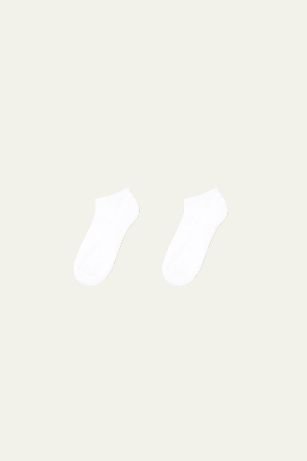 White White 001 Tezenis 3 x Invisible sport socks in cotton | 479036-RSL