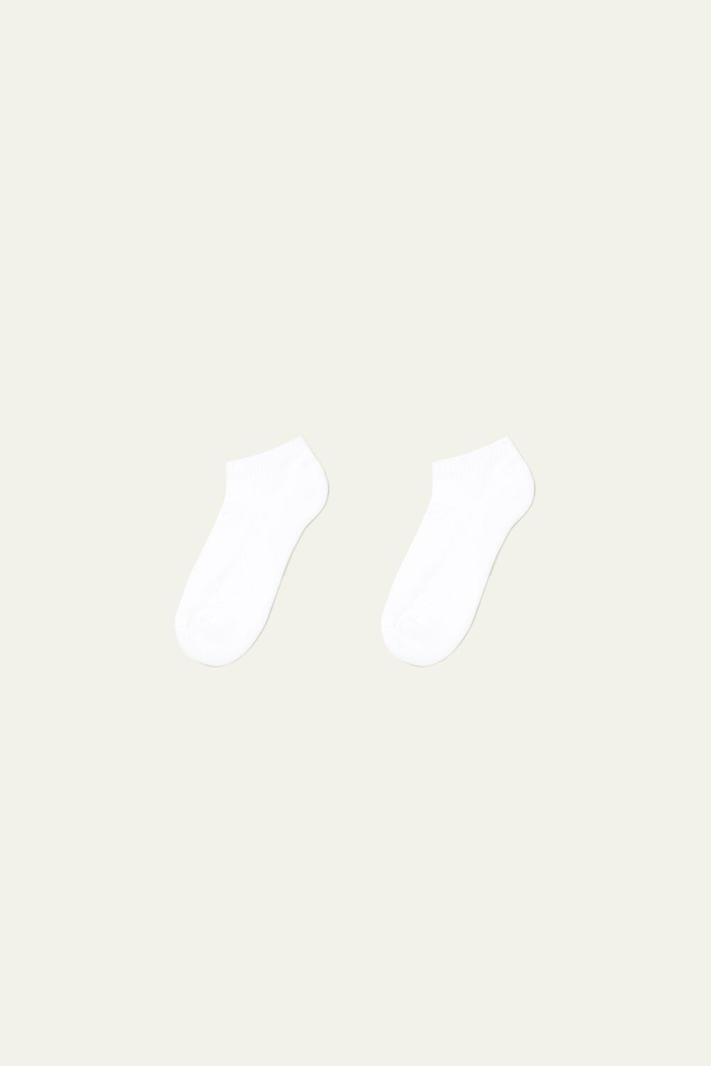 White White 001 Tezenis 3 x Invisible sport socks in cotton | 479036-RSL