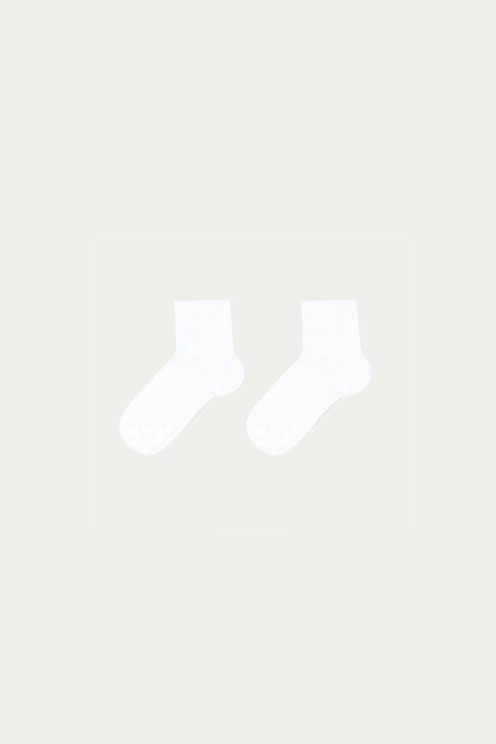 White White 001 Tezenis 5 X SHORT COTTON SOCKS | 140263-FHG