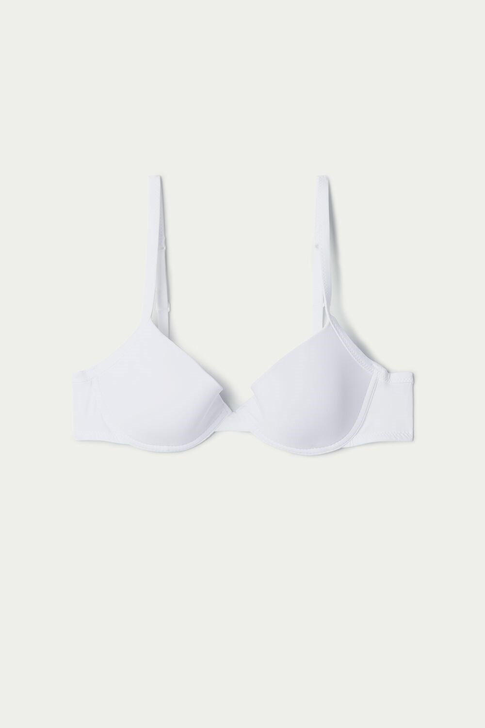 White White 001 Tezenis Athens Push-Up Bra in Microfiber | 413865-ZUL