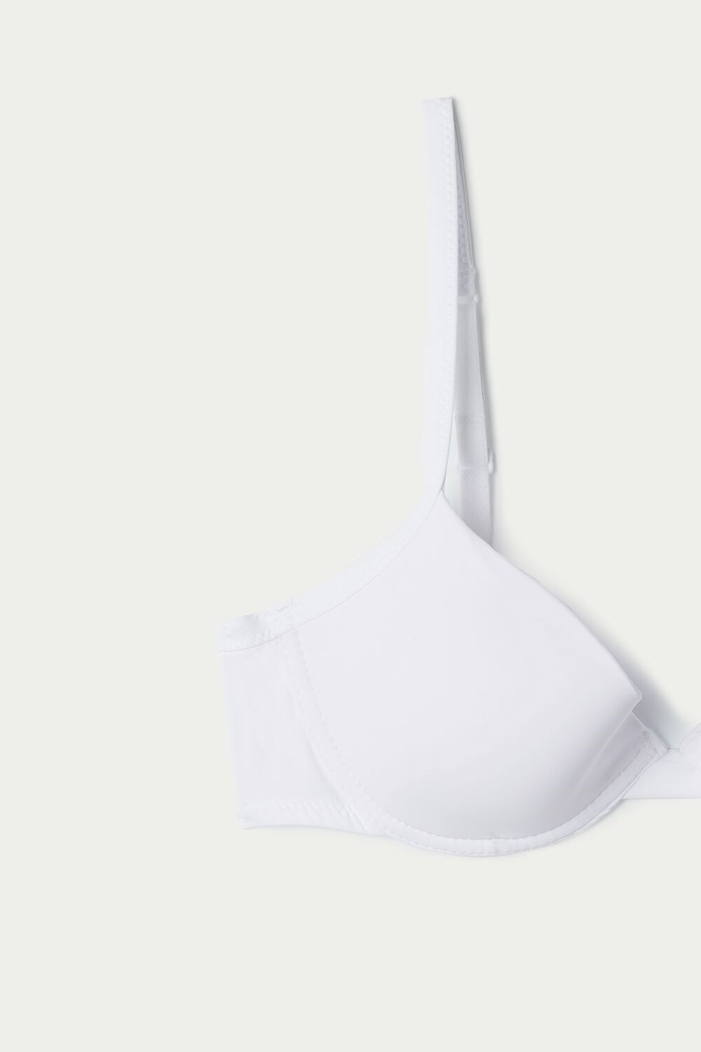 White White 001 Tezenis Athens Push-Up Bra in Microfiber | 413865-ZUL