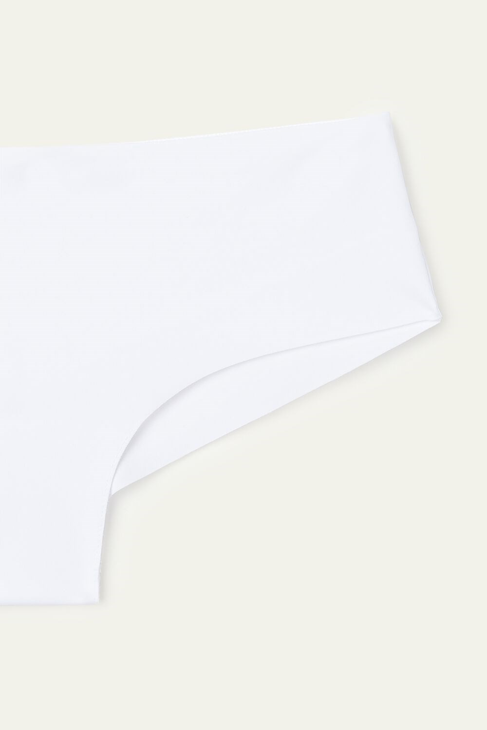 White White 001 Tezenis Laser-Cut Microfiber Recycled Lace Brazilian Panties | 723509-GCQ