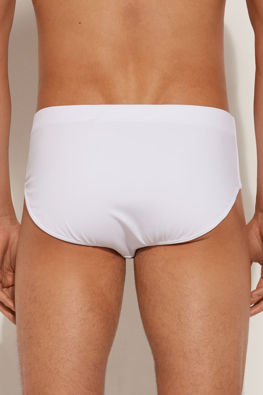 White White 001 Tezenis Microfiber Bikini Bottoms | 790842-UNW