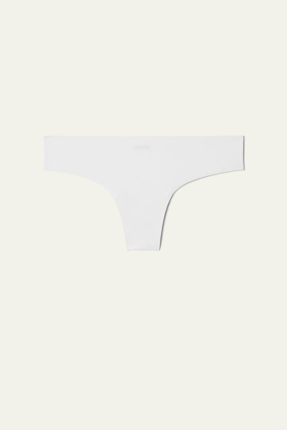 White White 001 Tezenis Raw-Edge Microfiber Cheeky | 135276-RLV