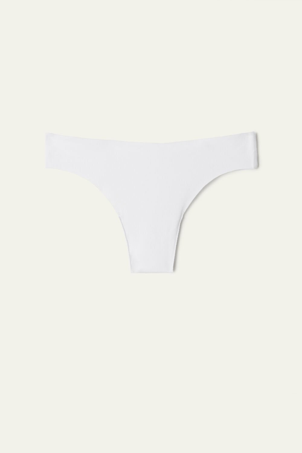 White White 001 Tezenis Seamless Cheeky Briefs in Cotton | 936840-PRO